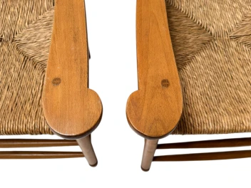 Two Art Nouveau Brabant Club Chairs or Easy Chairs by Willem Penaat, 1900s